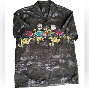 Car Guy Hawaiian style Button Down Shirt